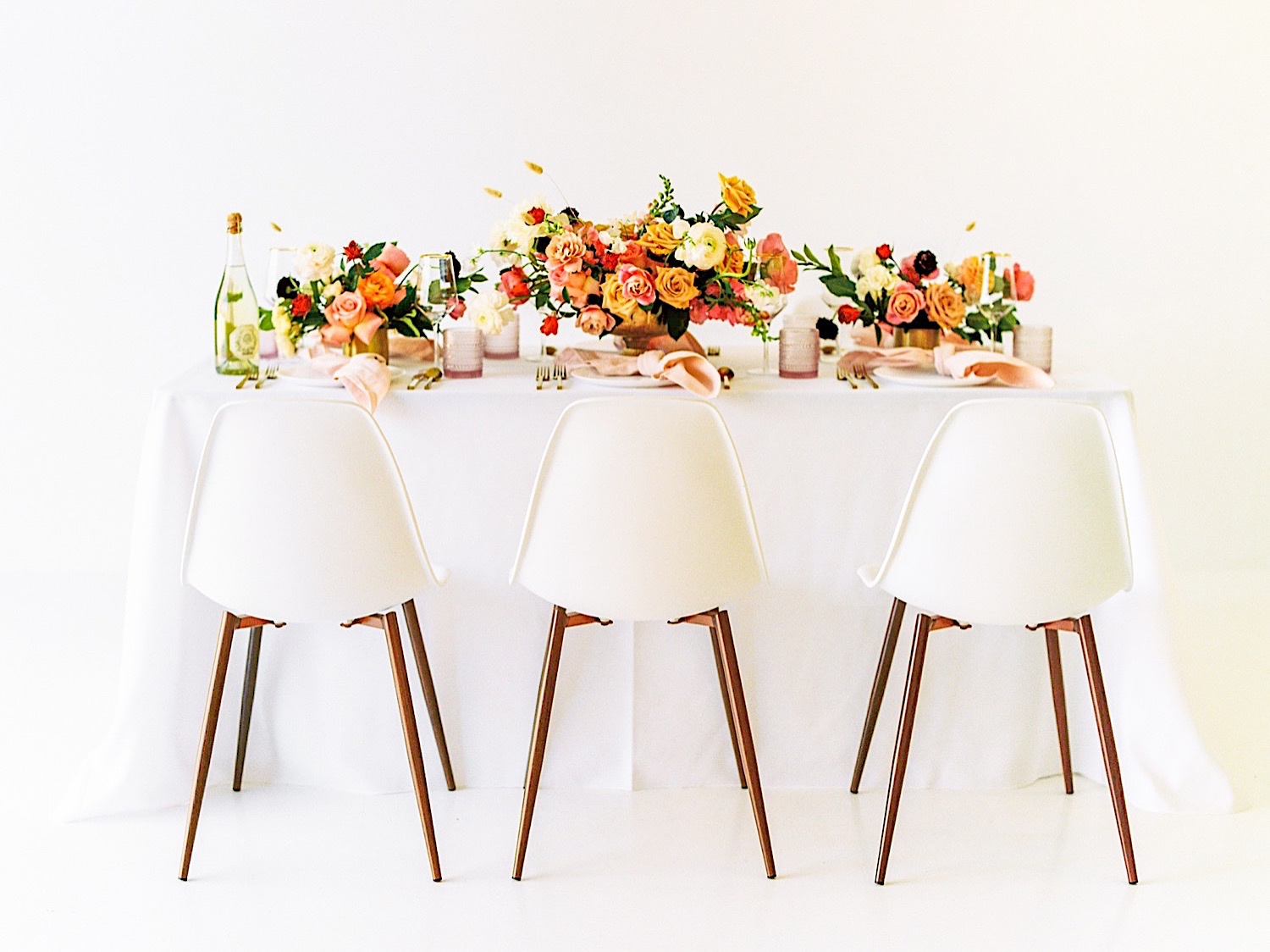 Colorful Floral NC Raleigh Wedding Inspiration