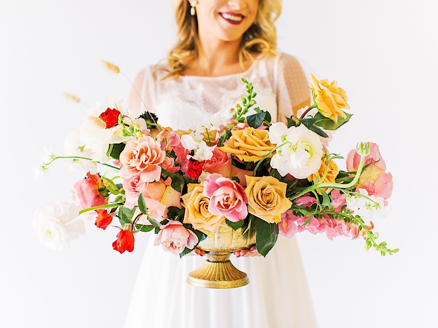 Colorful Floral NC Raleigh Wedding Inspiration